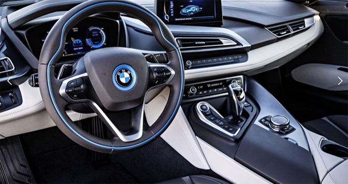 Салон BMW i8